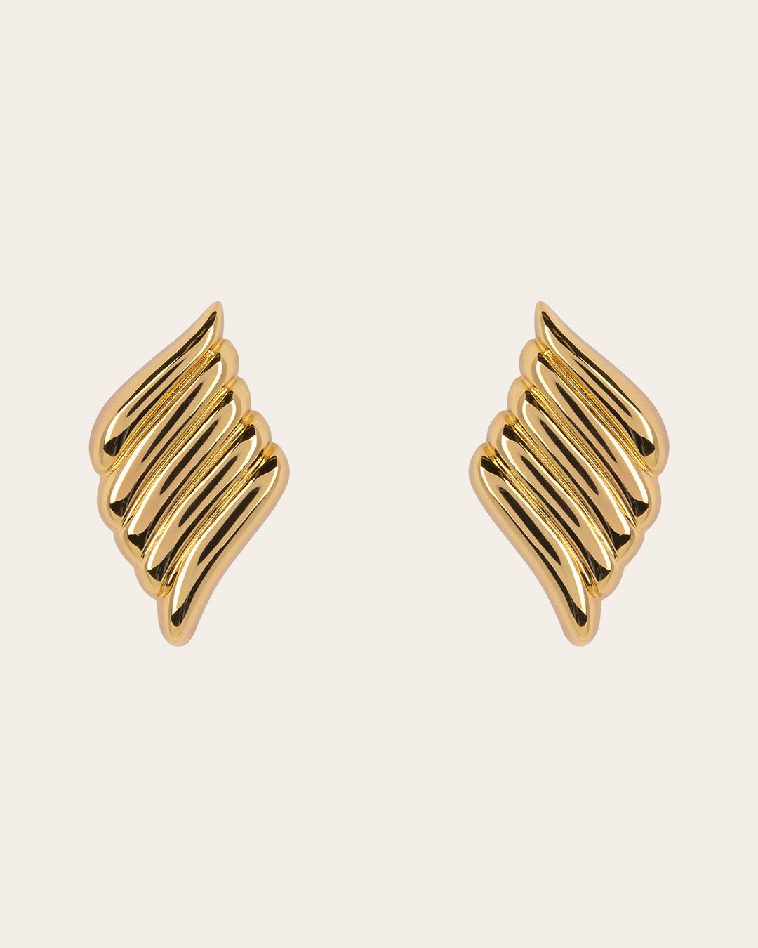 The Sofia studs - gold plated